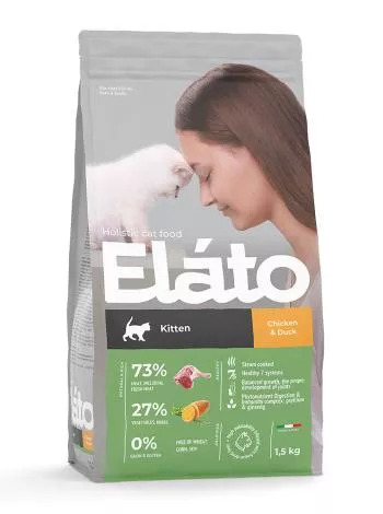 Elato Holistic Kitten Курица/Утка для котят 2