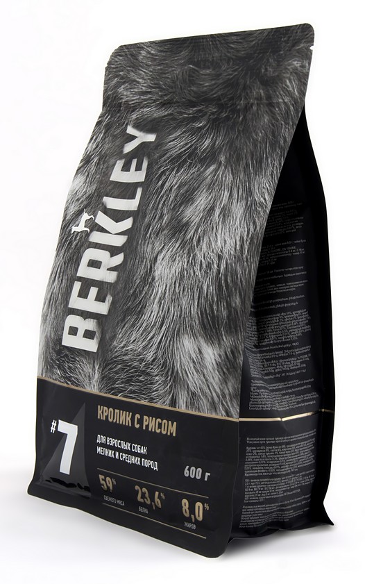 Berkley №7 Кролик с рисом для собак