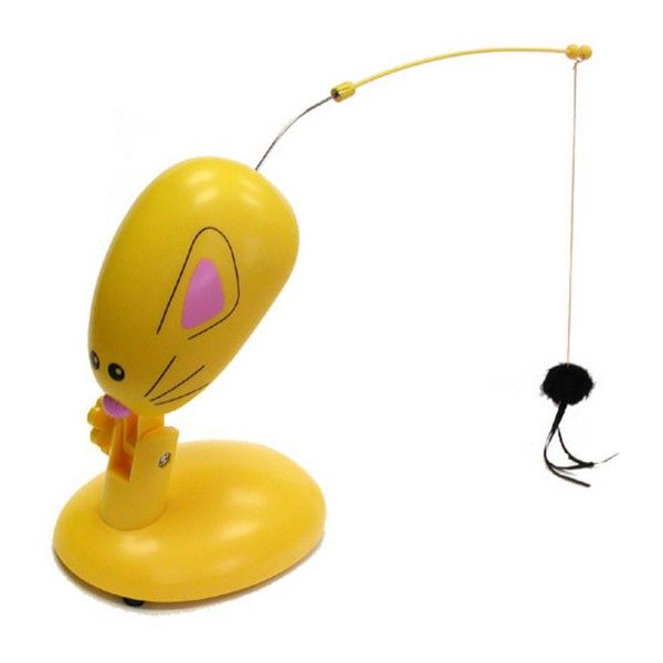 Игрушка интерактивная Panic Mouse "Поймай мышь" 3 в 1 для кошек