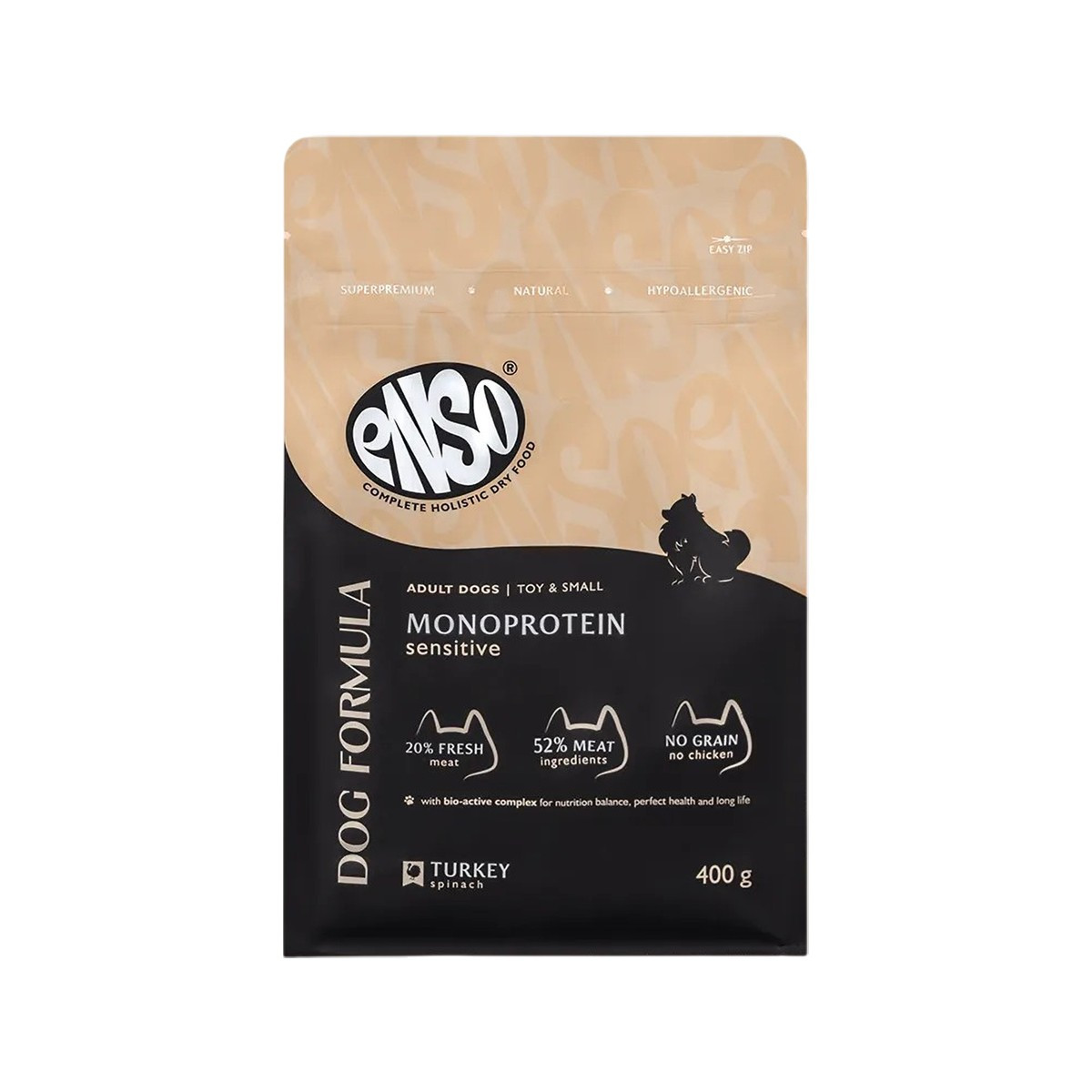 Enso Monoprotein Mini Adult Индейка/шпинат для собак