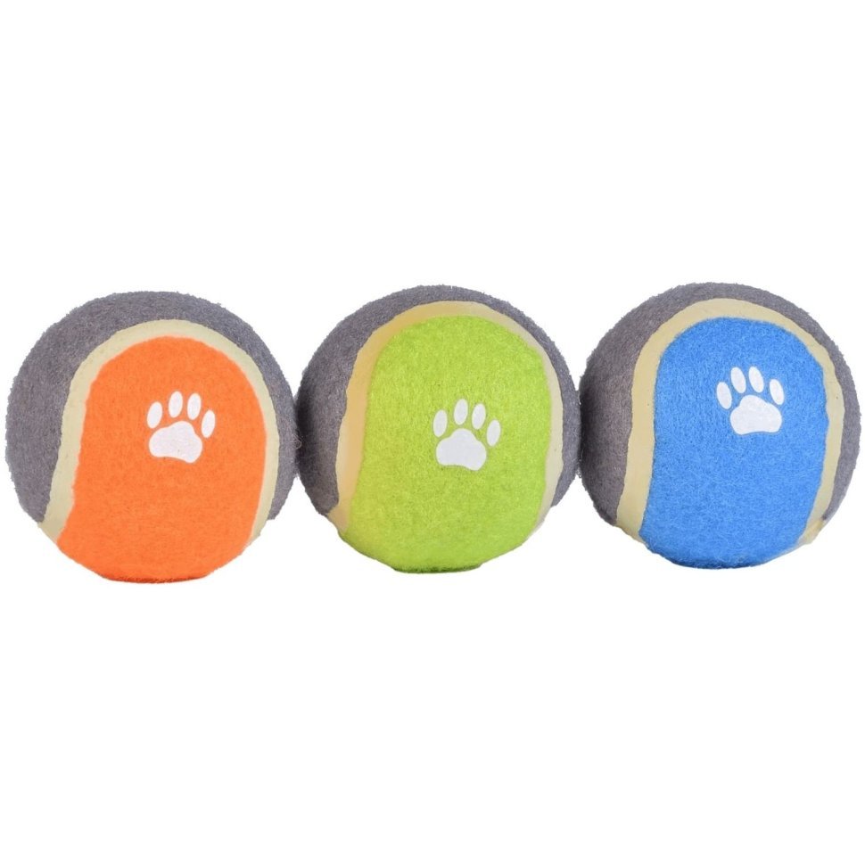 Игрушка Nunbell Мяч Eva с лапками для собак 6,5 см