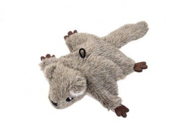 Игрушка Wogy Белка-летяга на веревке движется и шуршит USB для кошек 19*12 см
