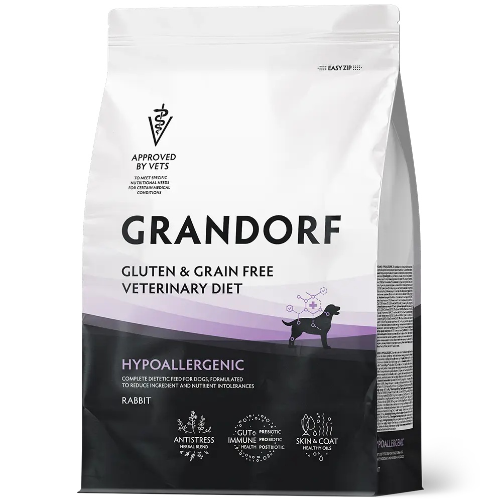 Grandorf VetDiet Hypoallergenic Кролик для собак