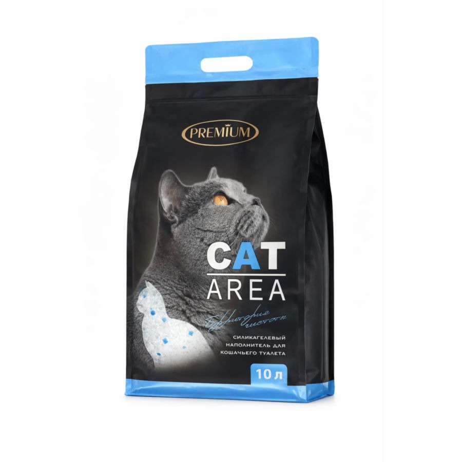 Наполнитель Cat Area силикагелевый для кошек 2