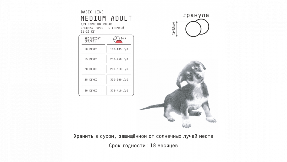 AJO Dog Medium Adult Говядина/Курица/Олень/Гречка 4