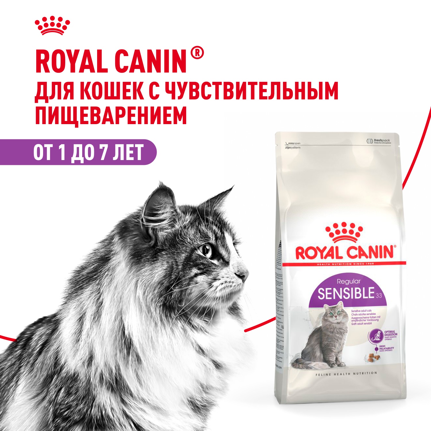 Royal Canin Sensible для кошек 2