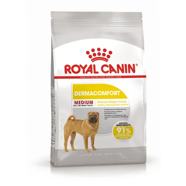 Royal Canin Medium Dermacomfort для собак