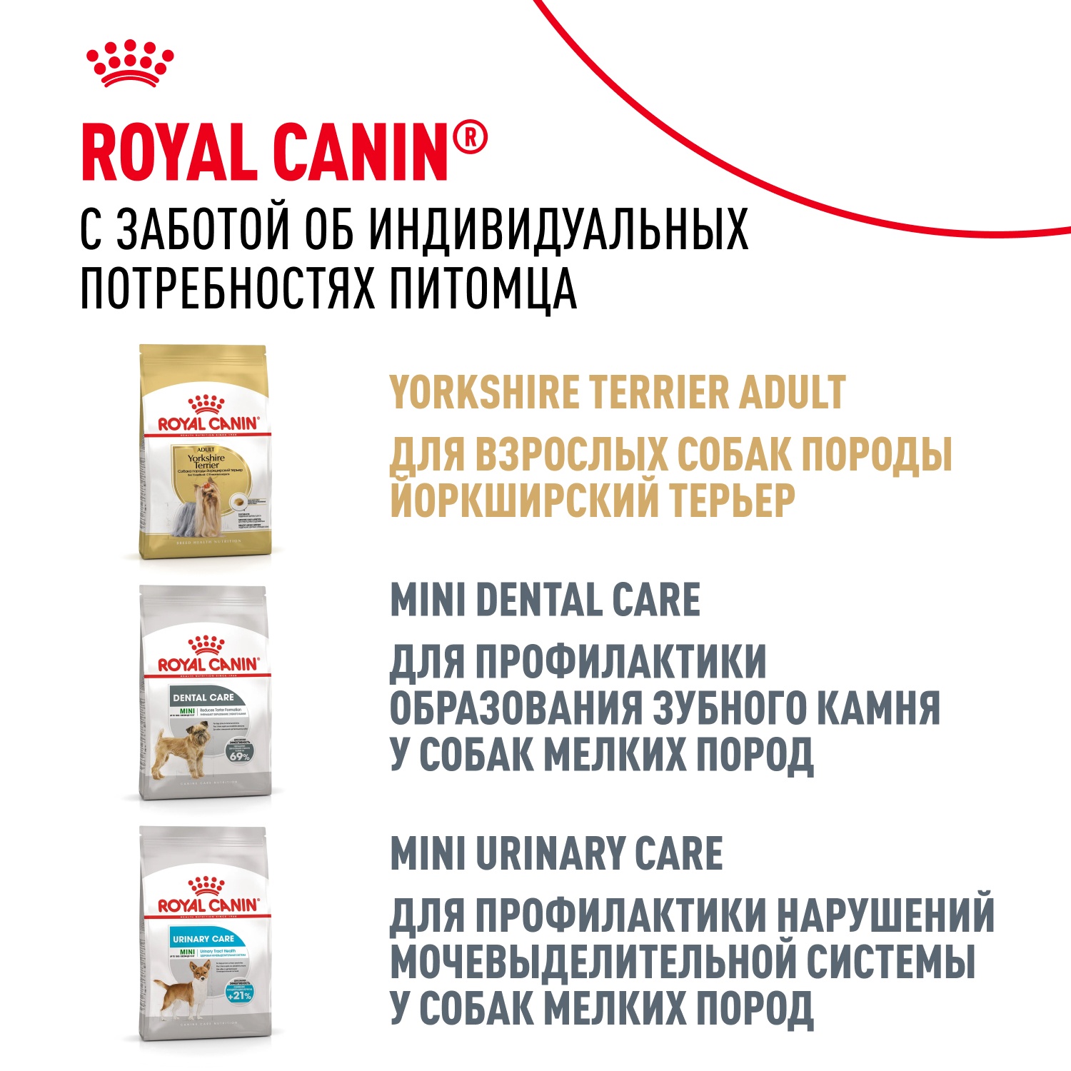 Royal Canin Yorkshire Terrier Adult 8+ для собак 10
