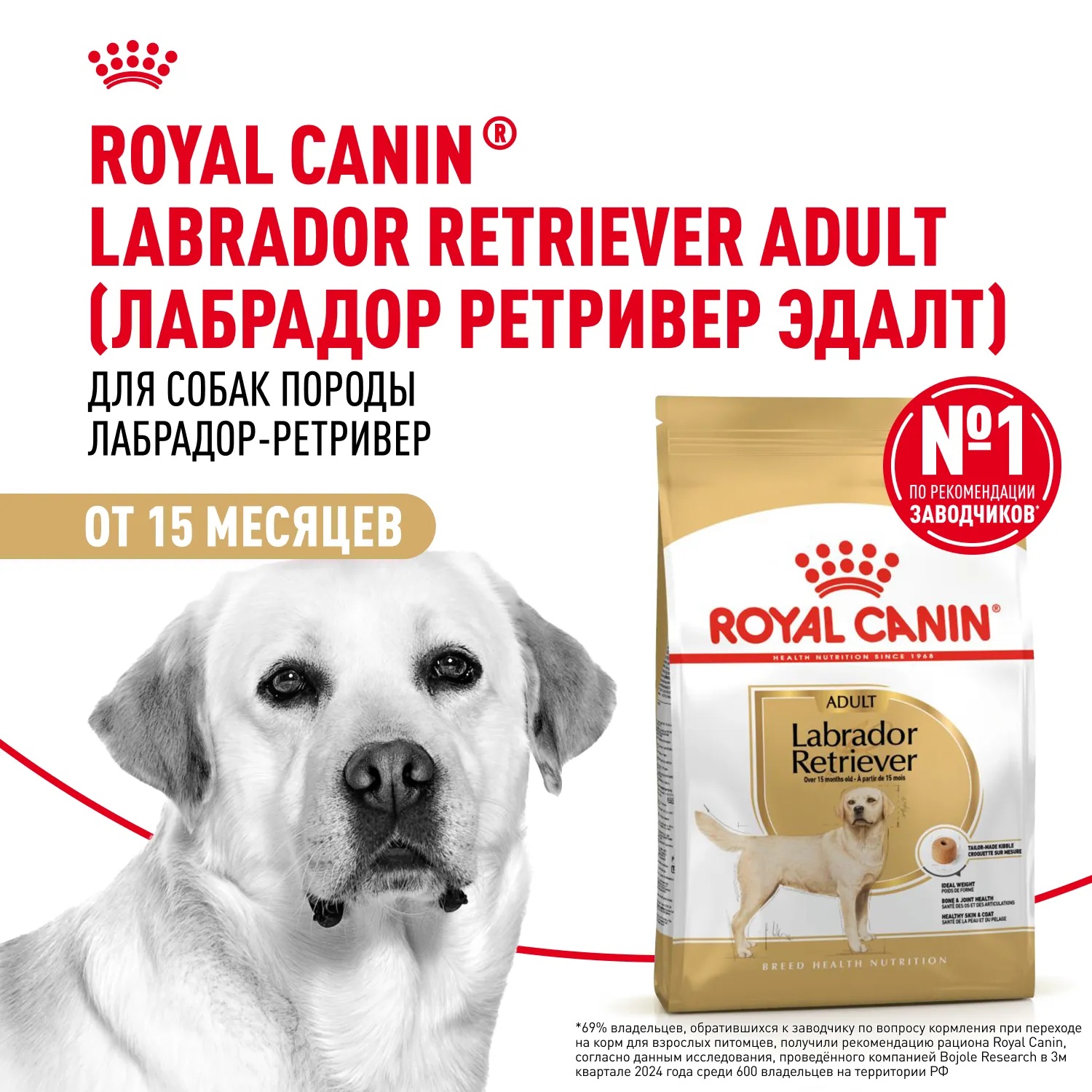 Royal Canin Labrador Retriever Adult для собак 2