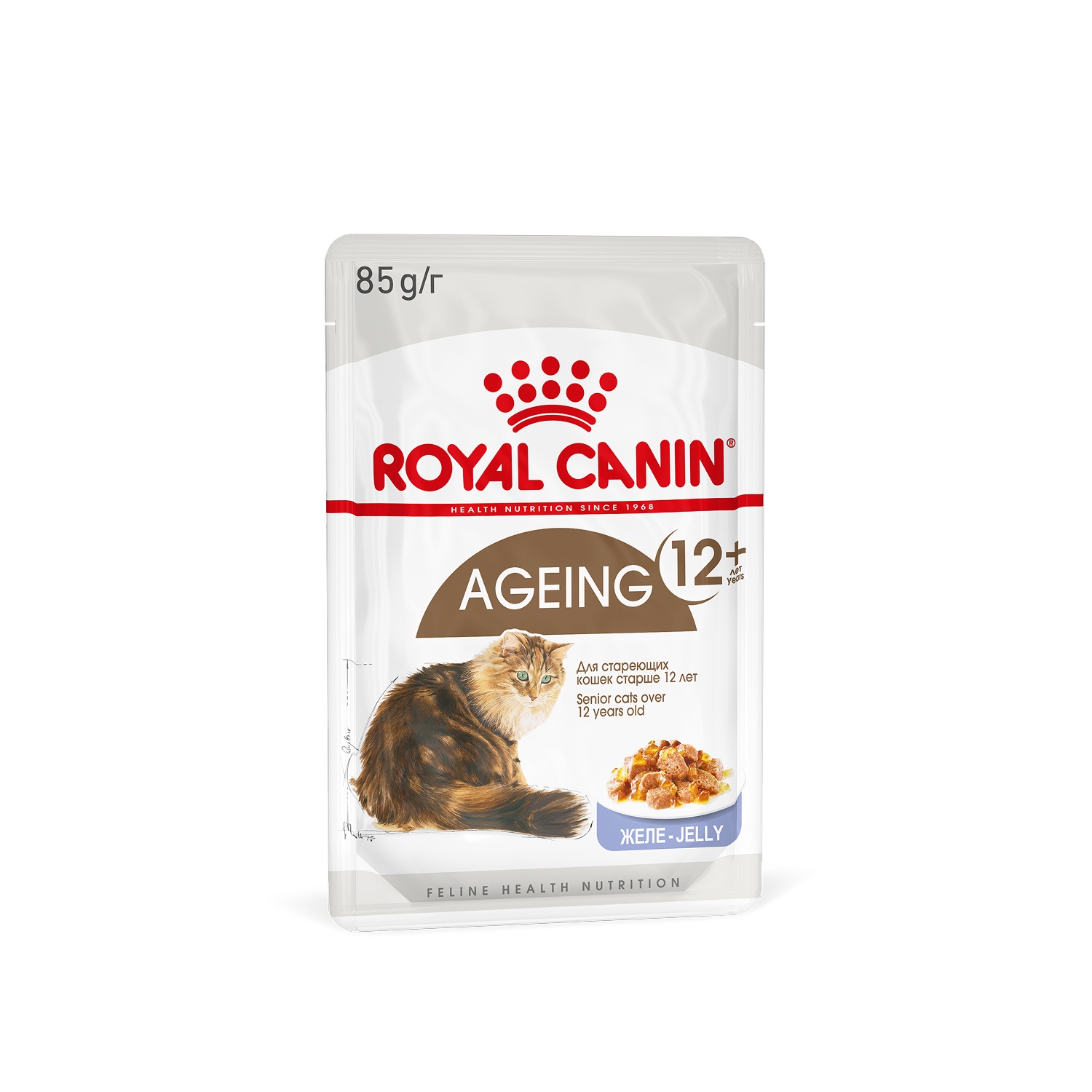 Royal Canin Ageing 12+ в желе пауч для кошек 85 г