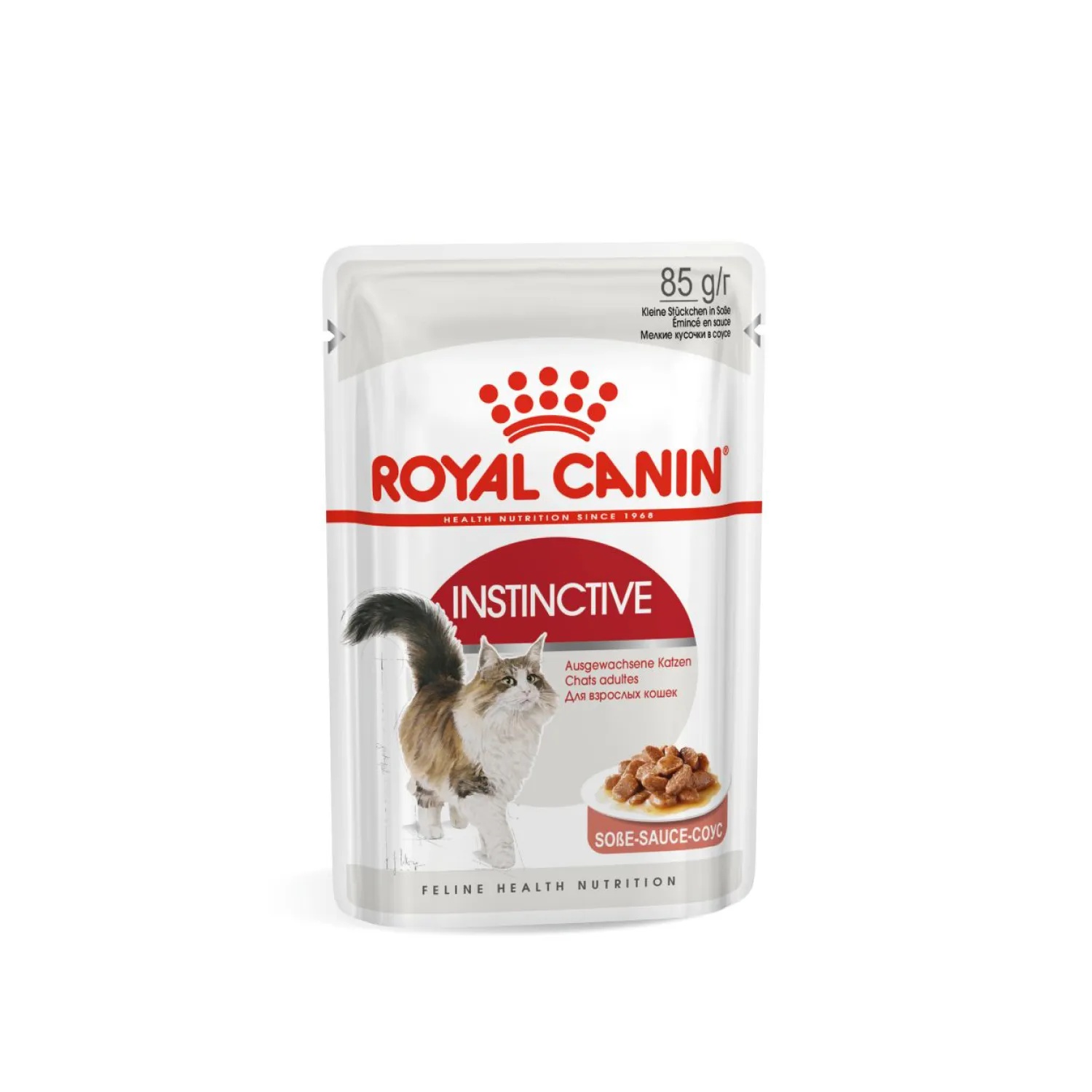 Royal Canin Instinctive в соусе пауч для кошек 85 г