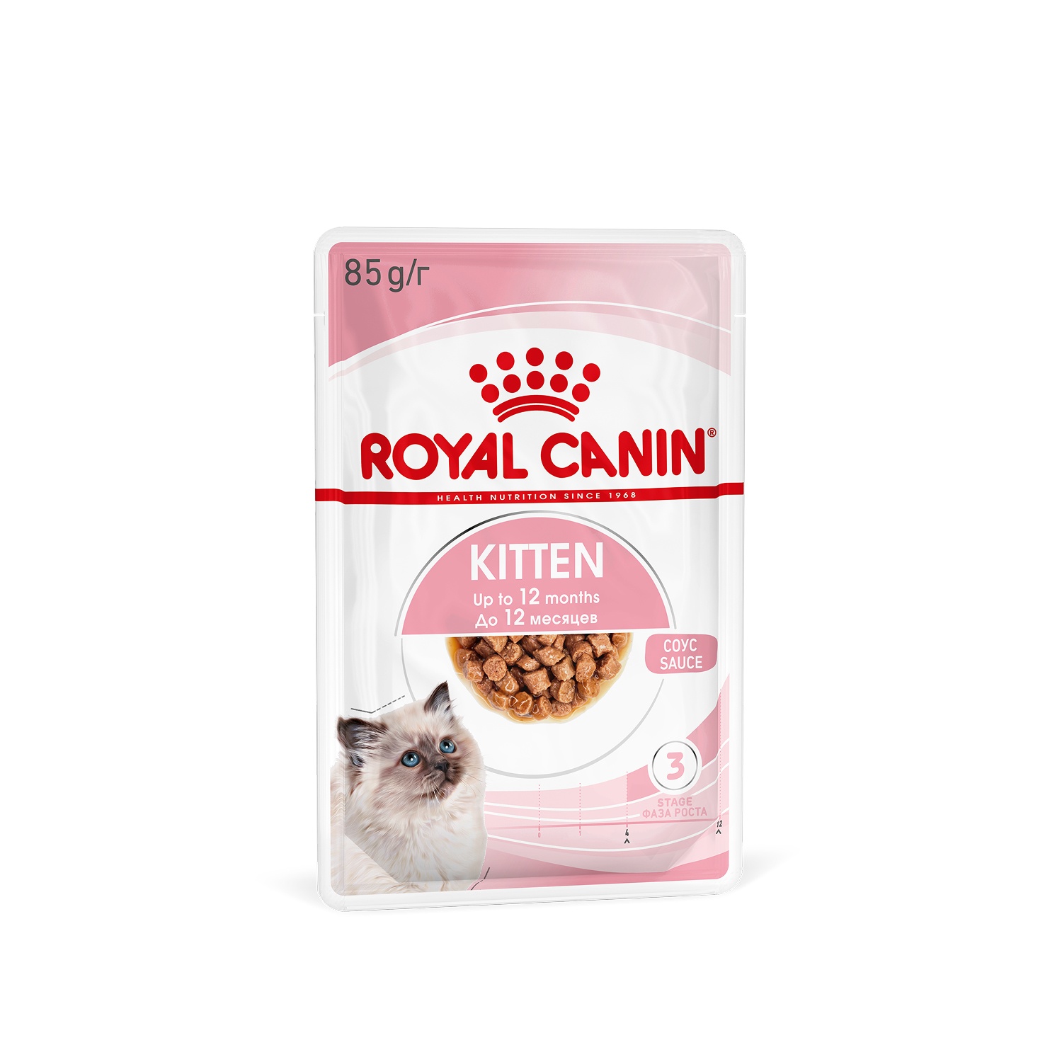Royal Canin Kitten Instinctive в соусе пауч для котят 85 г