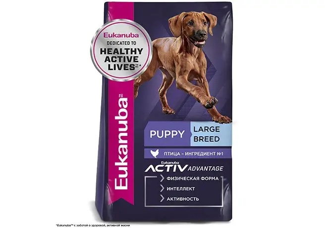 Eukanuba Puppy Large Breed Курица для щенков