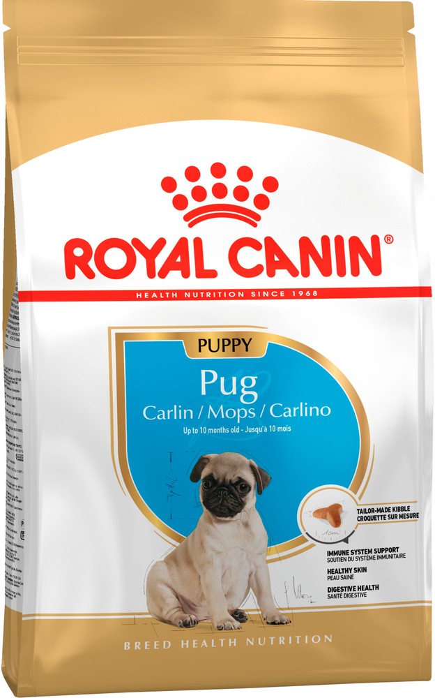 Royal Canin Pug Puppy для щенков 1,5 кг 1