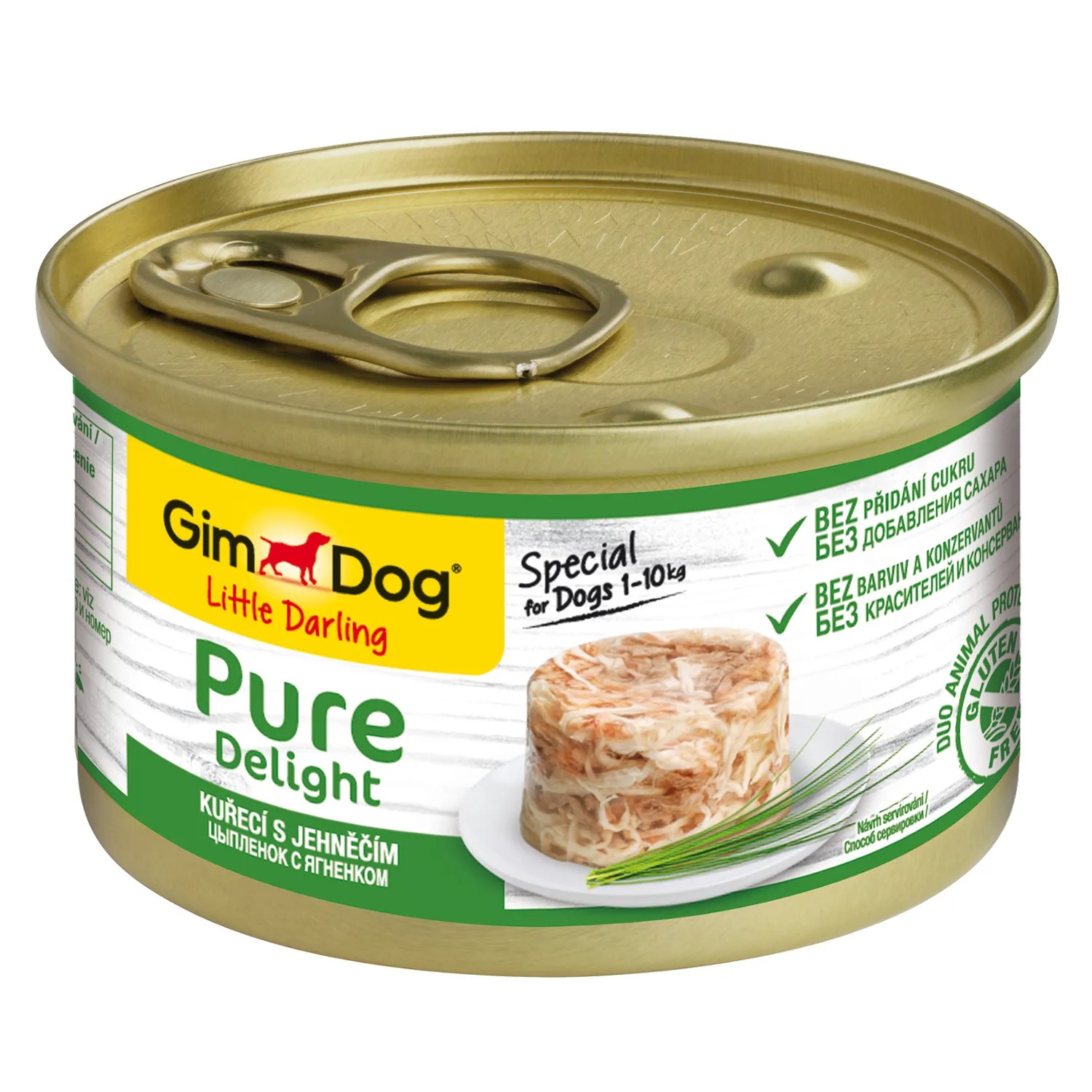 GimDog Pure Delight Ягненок/Цыпленок консервы для собак 85 г 1