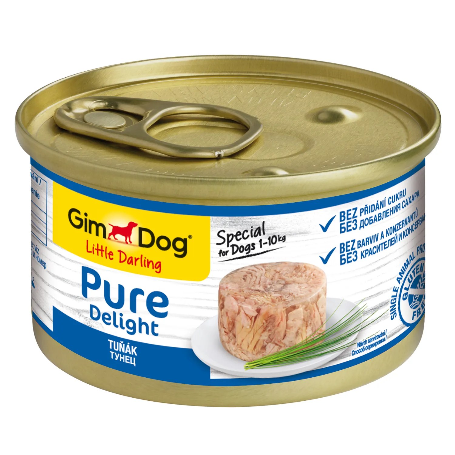 GimDog Pure Delight Тунец консервы для собак 85 г 1