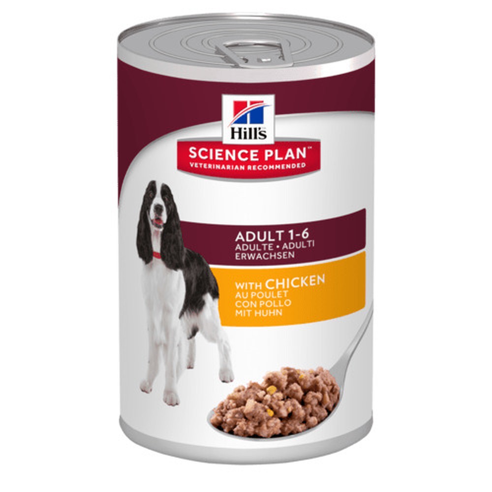 Hill's Science Plan Adult Курица консервы для собак 370 г 2