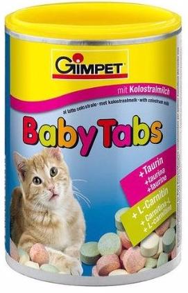 GimCat Baby Tabs Таурин+L-карнитин+Молозиво витаминная добавка для котят 250 шт (цена за 10шт) 1
