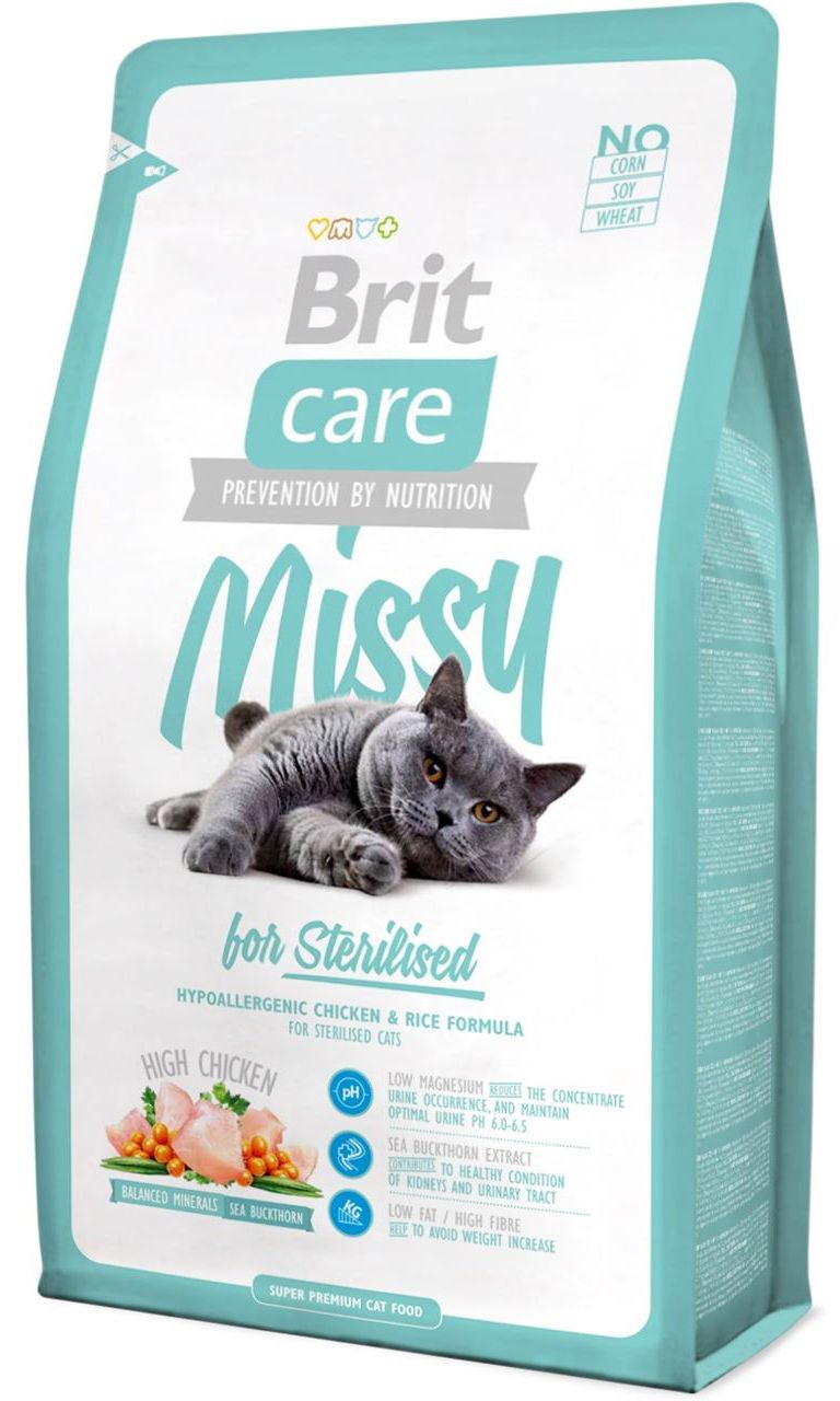 Brit Care Cat Missy Sterilised для кошек 1