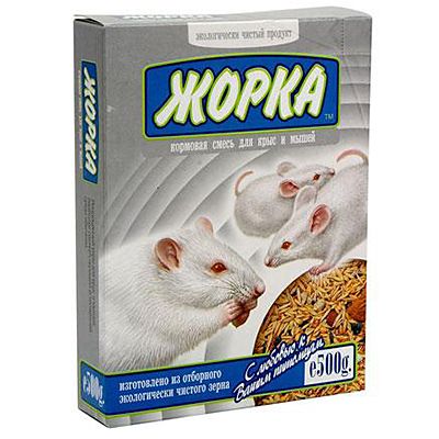 Жорка корм для крыс и мышей коробка 500 г 1