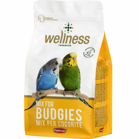 Padovan Wellness mix корм для волнистых попугаев 1 кг 1
