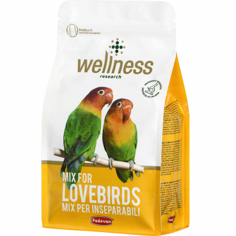 Padovan Wellness mix корм для средних попугаев 850 г 1