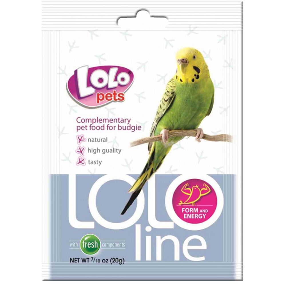 LoLo Pets Форма и сила мин подкормка для птиц 20 г 1