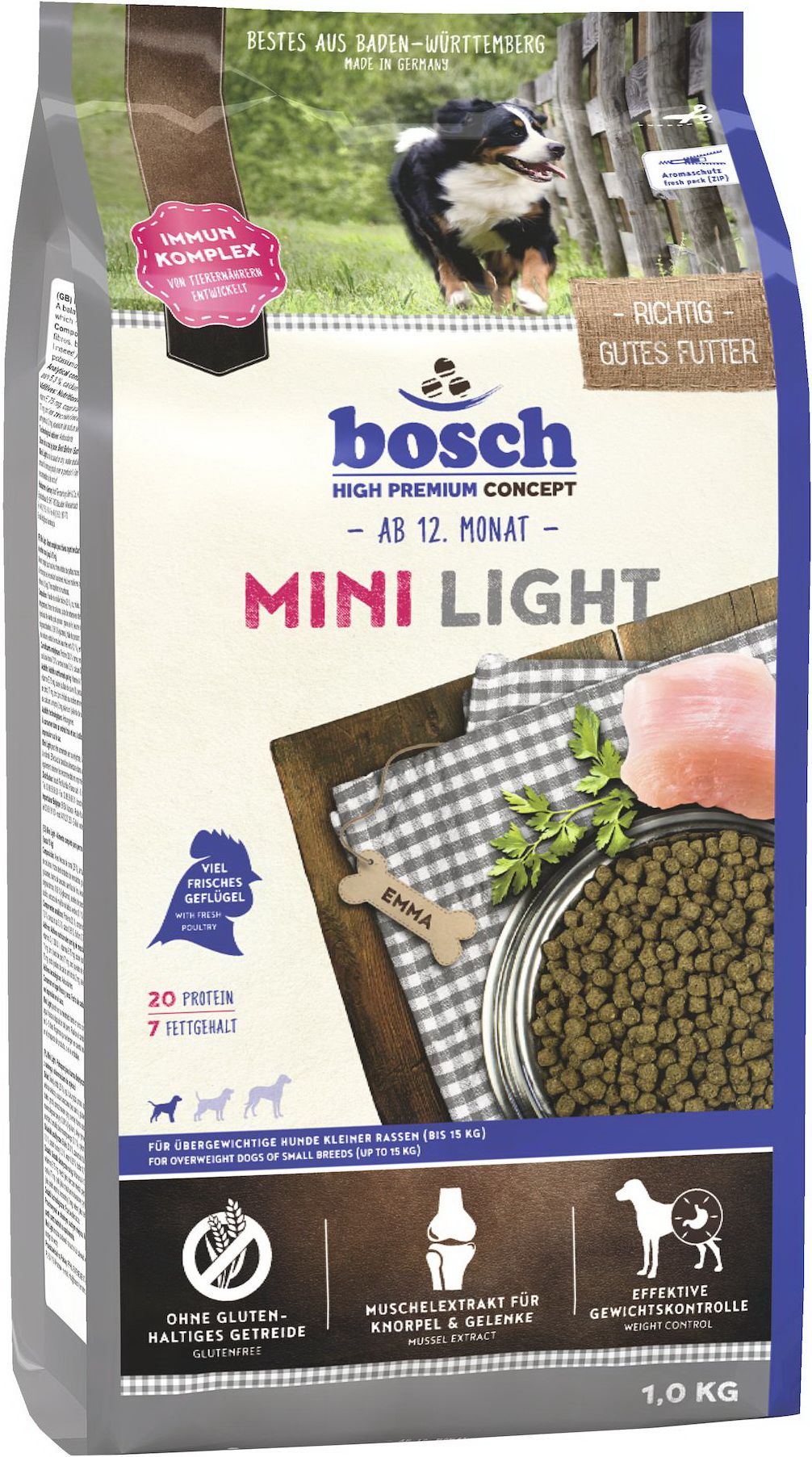 Bosch Mini Light Домашняя птица для собак 1 кг 1