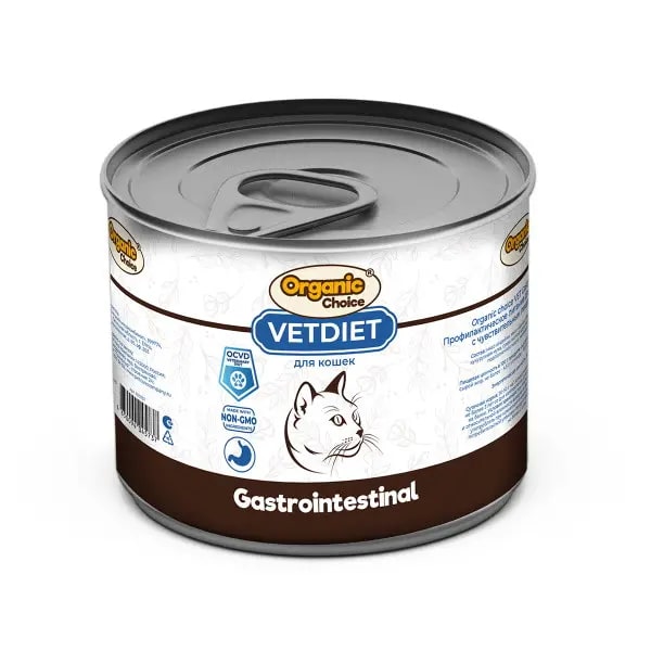 Organic Сhoice VET Gastrointestinal конс. для кошек 240 г