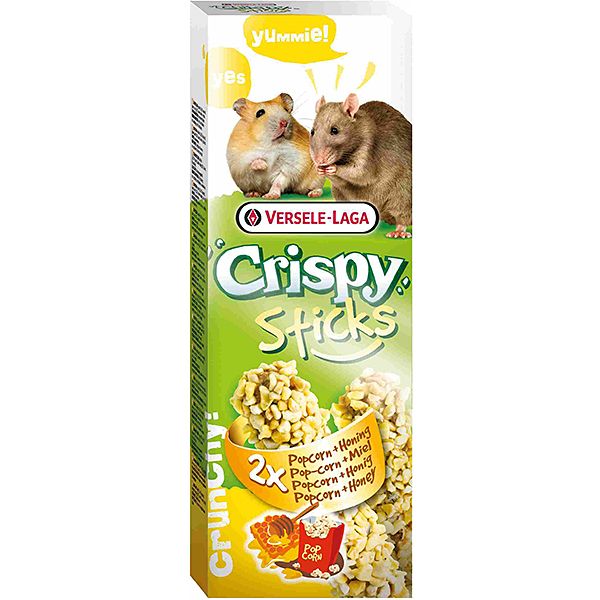 Versele-Laga Crispy Sticks Палочка Попкорн/Мёд для хомяков и крыс 1 шт*50 г 1