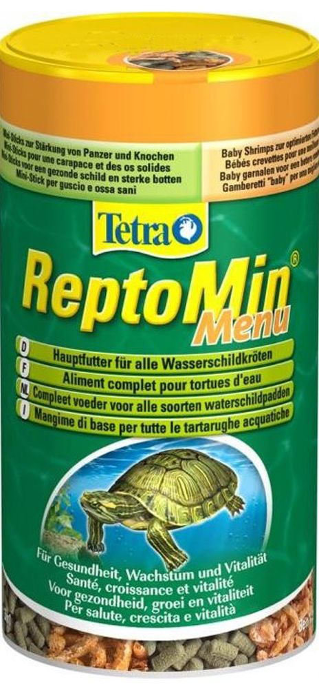Tetra ReptoMin Menu корм для черепах 250 мл 1