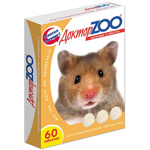 Лакомство Доктор Zoo с витамином С для грызунов 60 шт 1