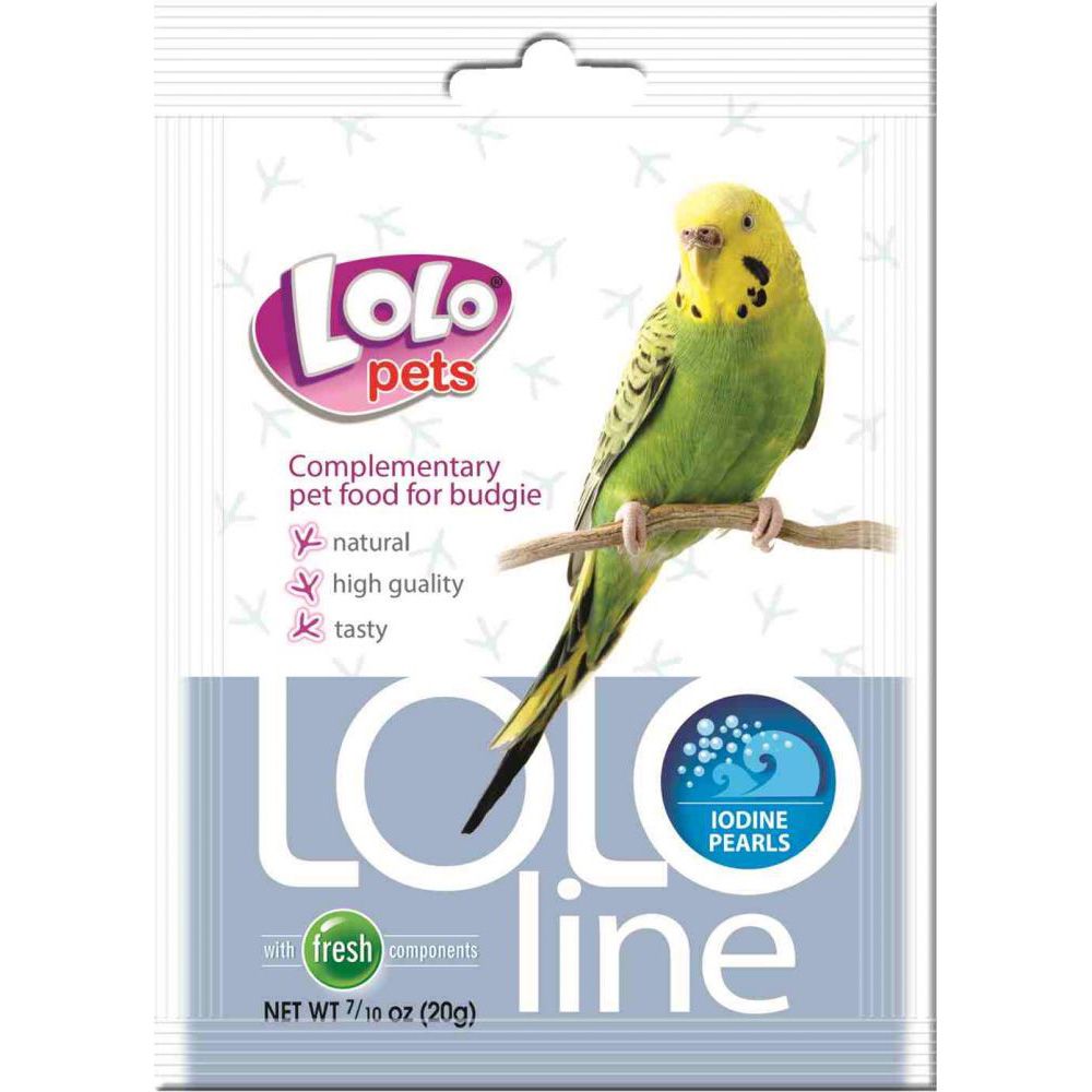 LoLo Pets Йодовые жемчужины минеральная подкормка для птиц 20 г 1