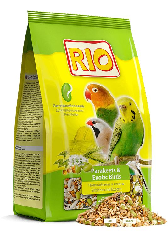 Rio корм д/проращивания д/волн и средн попугаев 500 г 1