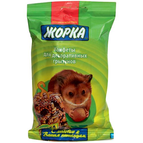 ЖОРКА ЭКСТРА конфеты для грызунов 2 шт 1