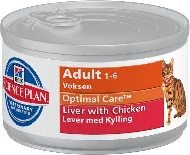 Hill's SP Adult Курица/Печень конс для кошек 85 г 1