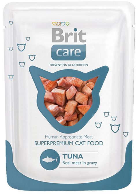 Brit Care Тунец пауч для кошек 80 г 1