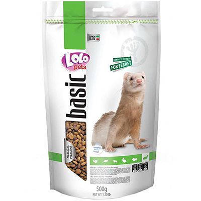 LoLo Pets basic корм для хорьков пакет 500 г 1