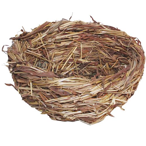 Гнездо плоское с ветками для птиц 120*55 мм 1