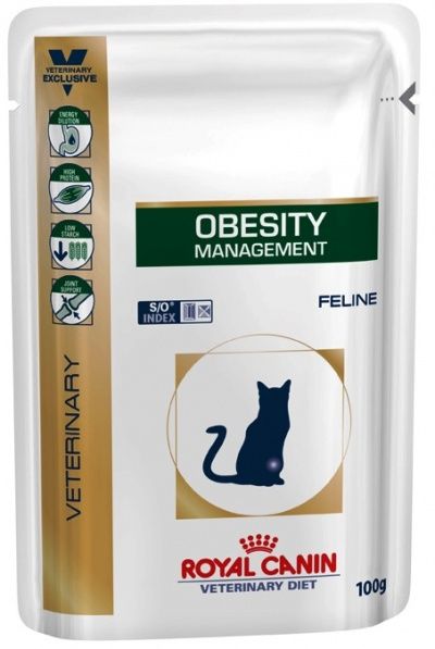 Royal Canin Obesity Management пауч для кошек 100 г 1