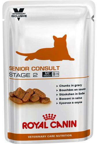 Royal Canin Senior Consult Stage 2 пауч для кошек 100 г 1