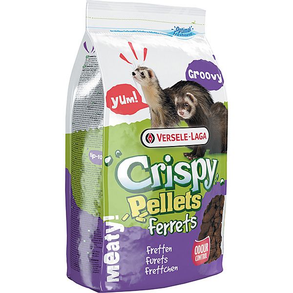 Versele-Laga Crispy Pellets Ferrets корм для хорьков гранулированный пакет 3 кг 1