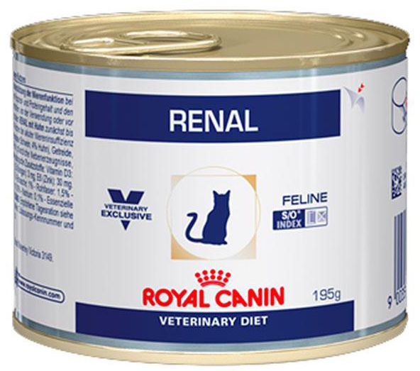 Royal Canin Renal Цыпленок консервы для кошек 195 г 1