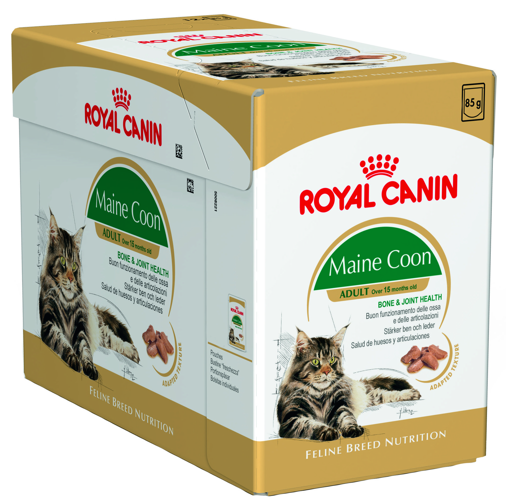 Royal Canin Maine Coone в соусе пауч для кошек 85 г Комплект 5+1 1