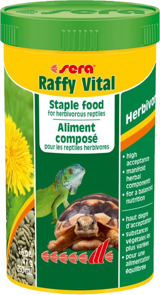 Sera Raffy Vital корм для рептилий 250 мл 1