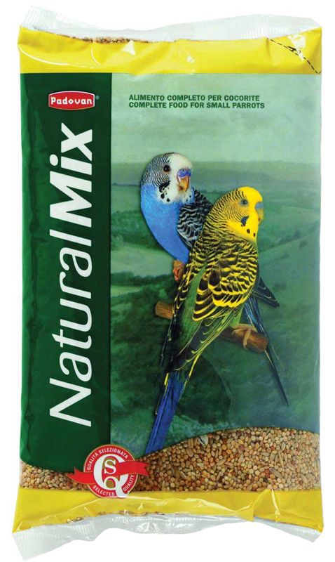 Padovan Natural Mix корм д/волн попугаев 1 кг 1