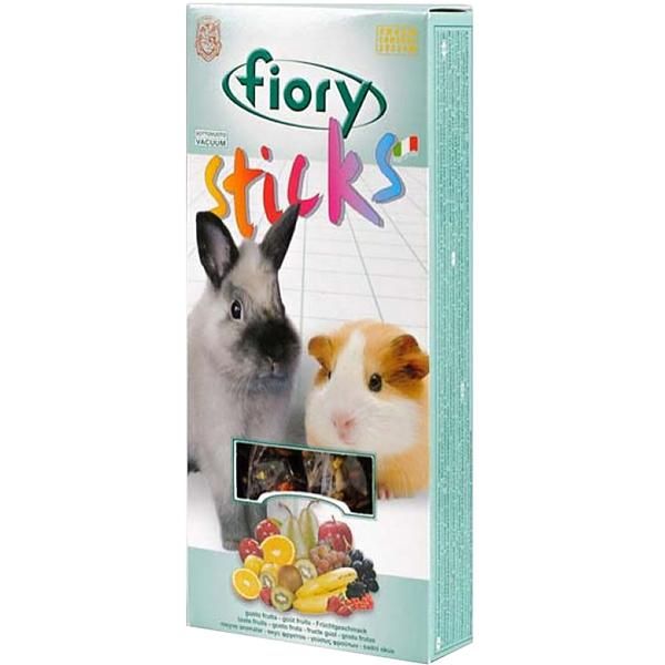 Fiory Sticks Палочки с фруктами для кроликов и морских свинок 50 г 2 шт 1
