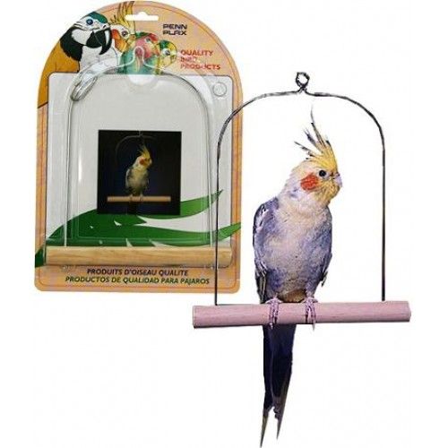 Игрушка Penn Plax Качели дерево для средних попугаев 17,5*21 см 1