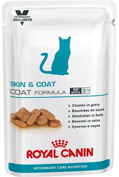 !Royal Canin Skin&Coat пауч для кошек 100 г 1