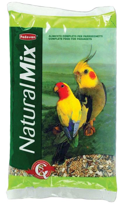 Padovan Natural Mix корм д/средн попуг 850 г 1